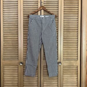 Ultra High-Rise Striped Trousers